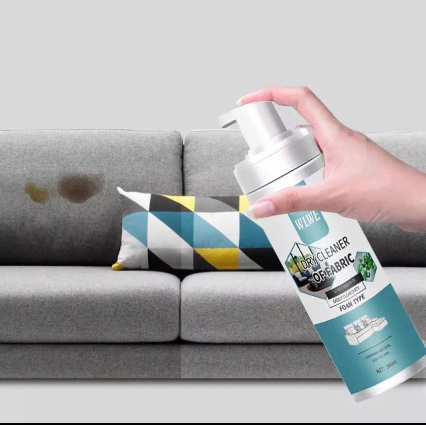 Kt Mart Fabric Cleaner Foam Spray Quick Dry Sofa Stain Remover In India Online At Flipkart Com