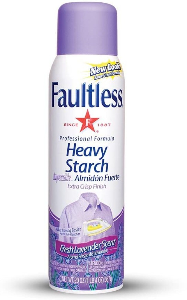 heavy starch spray for ironing make