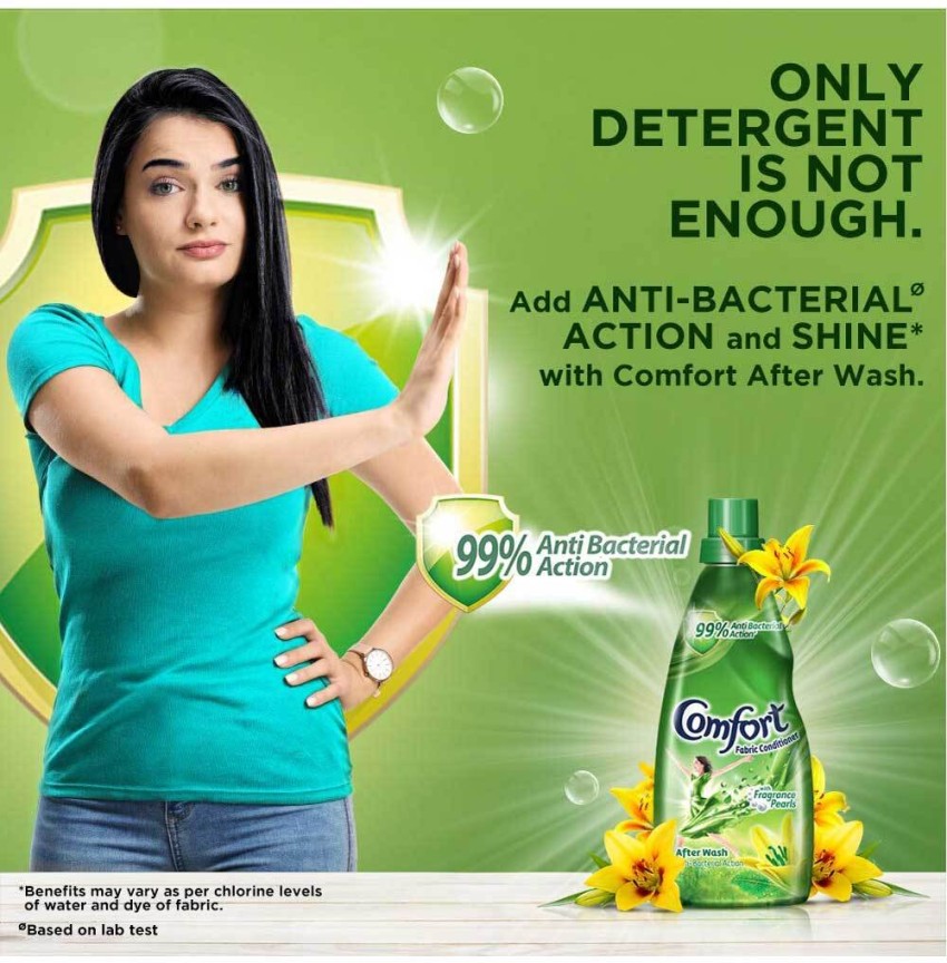 Comfort Anti Bacterial Action Fabric Conditioner (860ml) Price in India -  Buy Comfort Anti Bacterial Action Fabric Conditioner (860ml) online at