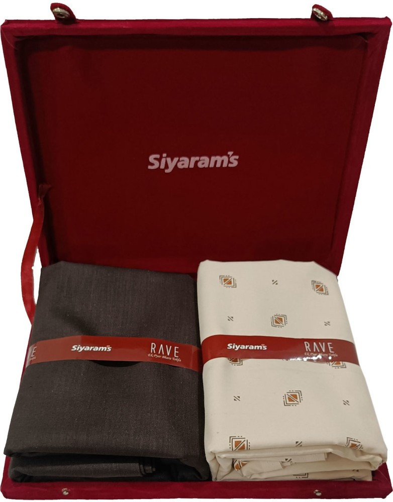 Siyarams Cotton Blend Solid Shirt  Trouser Fabric Price in India  Buy  Siyarams Cotton Blend Solid Shirt  Trouser Fabric online at Flipkartcom