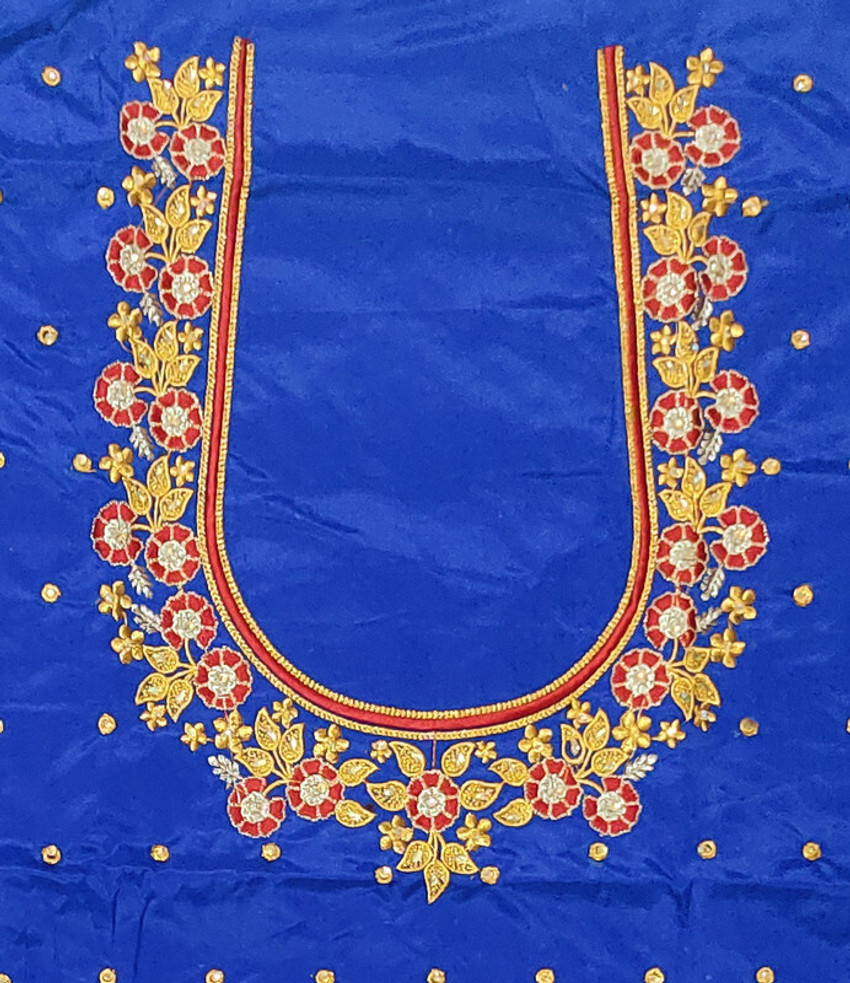 Designer on sale blouse materials