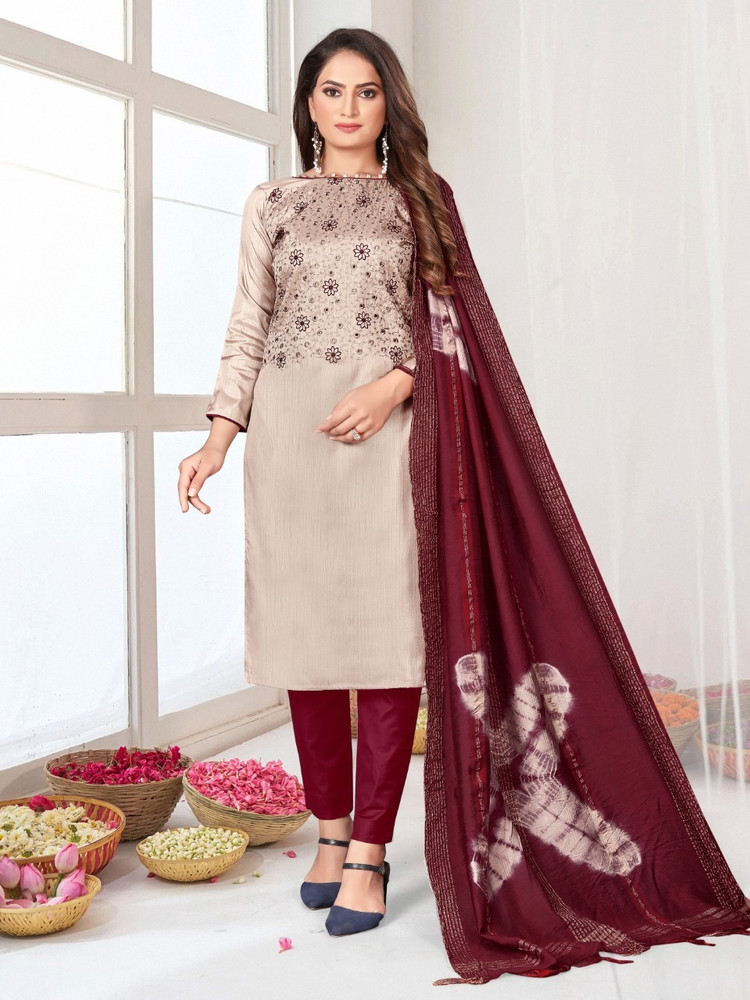 Pure silk churidar clearance