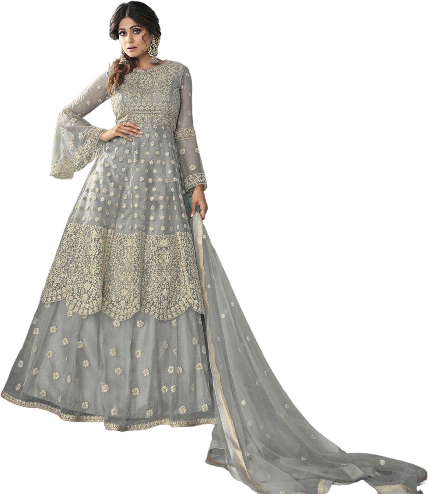 Dot Pot Fashion Anarkali Gown Price in India - Buy Dot Pot Fashion Anarkali  Gown online at Flipkart.com
