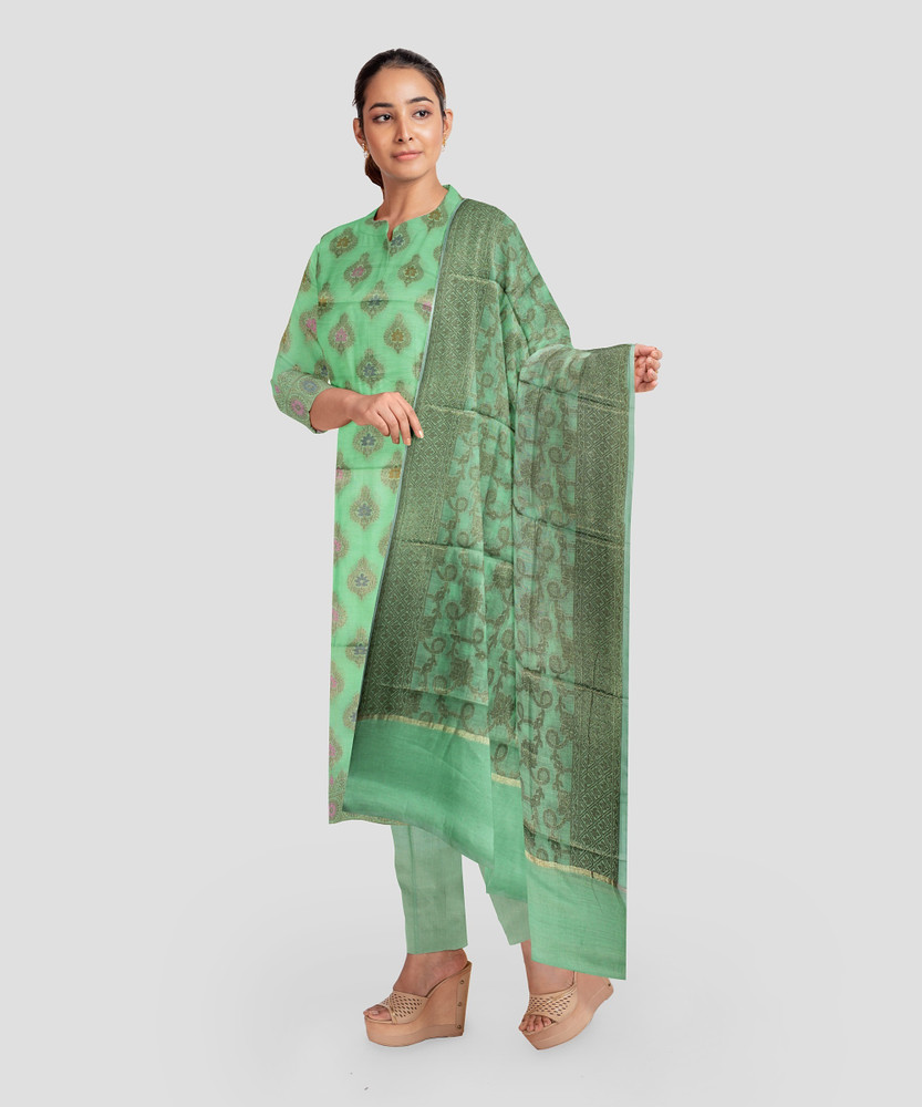 pahnawa Cotton Silk Self Design Salwar Suit Material Price in India Buy pahnawa Cotton Silk Self Design Salwar Suit Material online at Flipkart