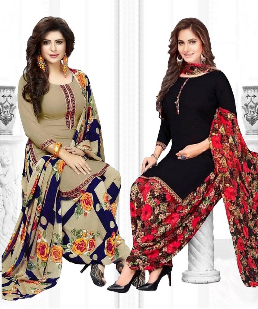 Unstitched salwar deals kameez material online