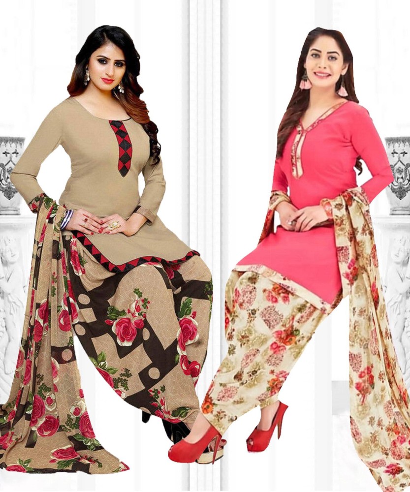 Suvidhi Synthetics Georgette Embroidered Salwar Suit Material Price in  India - Buy Suvidhi Synthetics Georgette Embroidered Salwar Suit Material  online at Flipkart.com