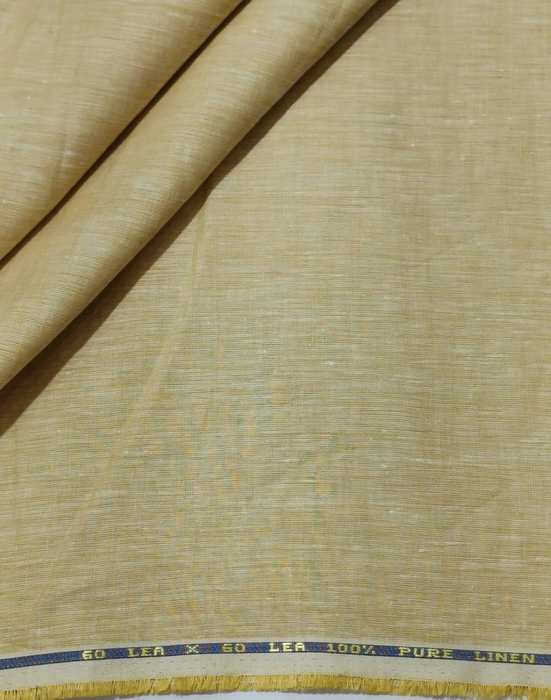 Buy Dhyanu Linen Suiting 40 Lea 100% Pure Linen 1.30 Mtr Unstitched Pant  Fabric 5012 at Amazon.in