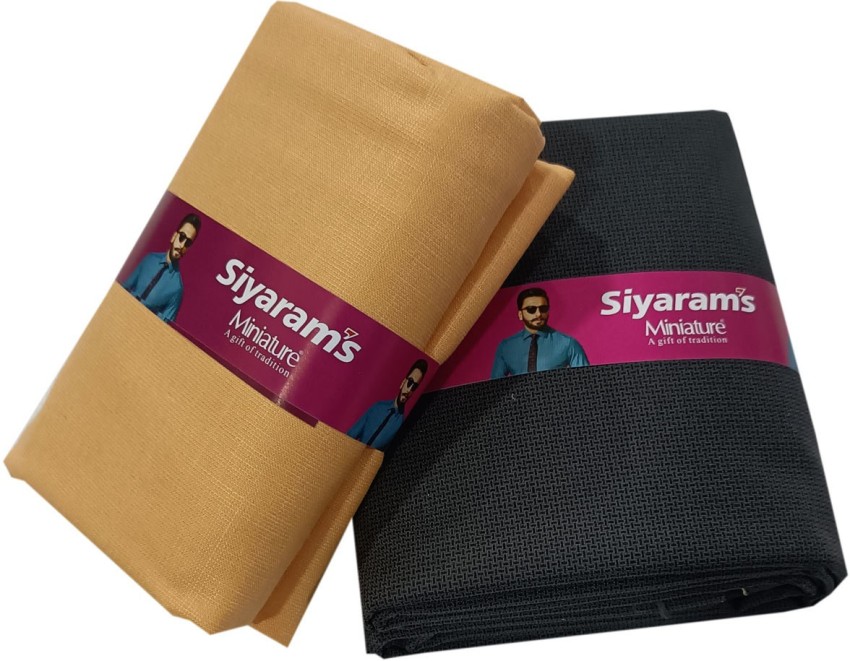 Buy Siyarams Mens Polyester Unstitched Shirt and Trouser Fabric  PinkBlueWhiteFree Size at Amazonin