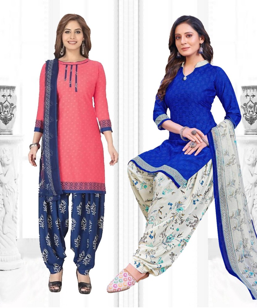 Flipkart women's dress material best sale