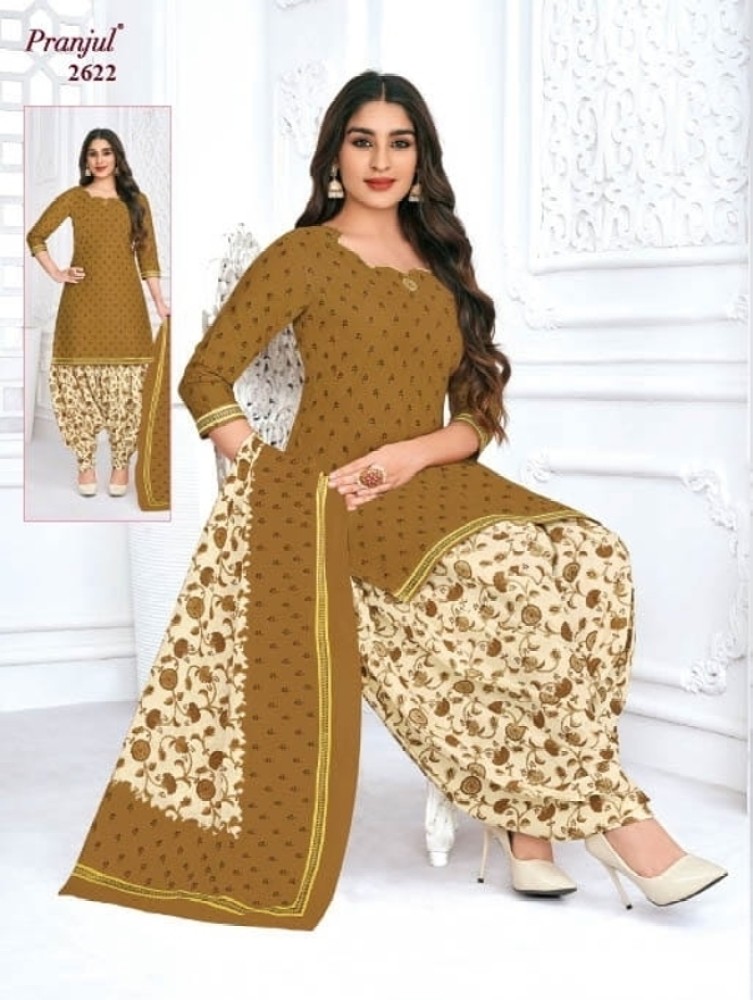 Pranjal dress material clearance price