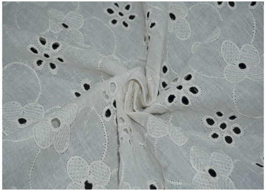 Cotton Blend Fabric White – Siyani Clothing India