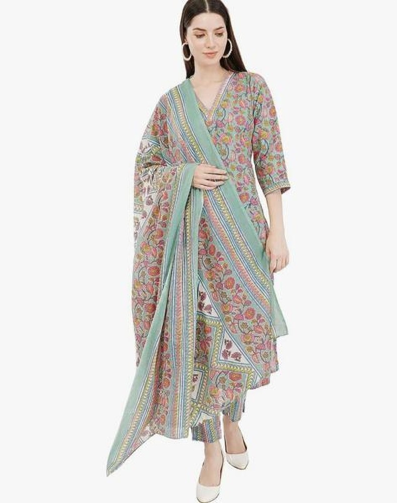 Cotton salwar suit outlet flipkart