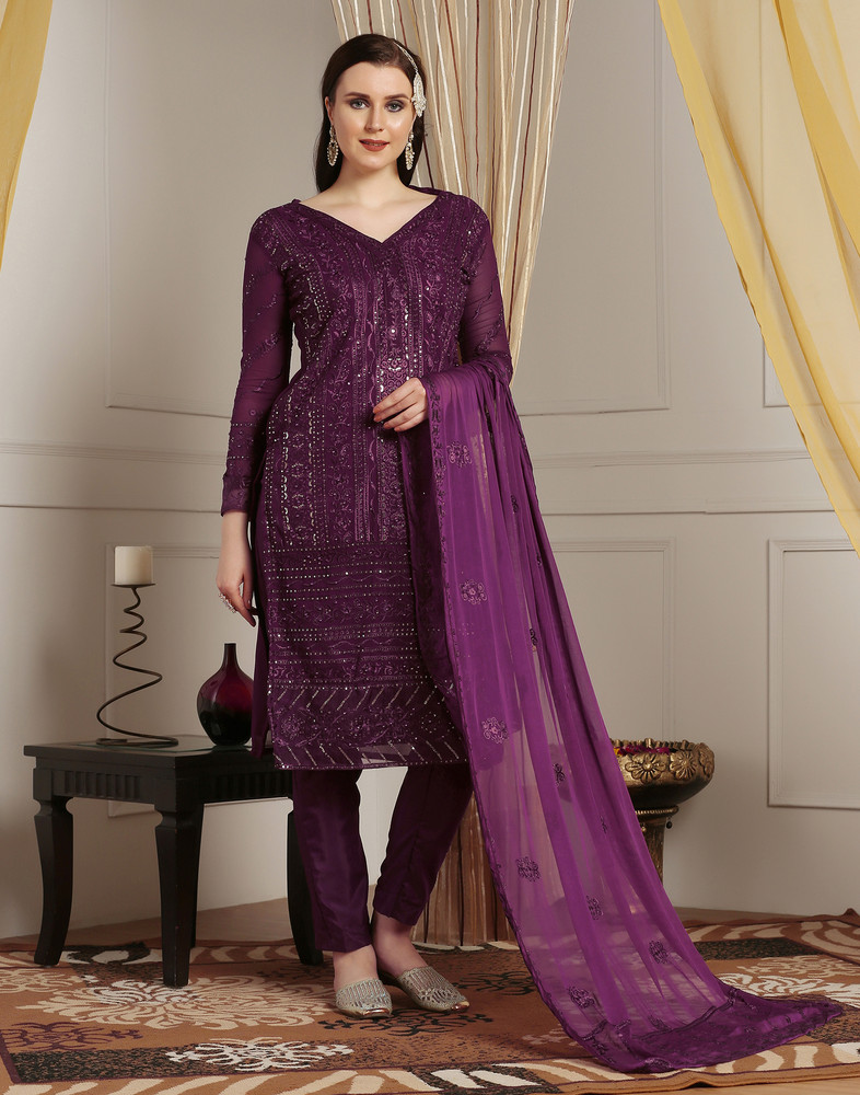 latest suit design on flipkart