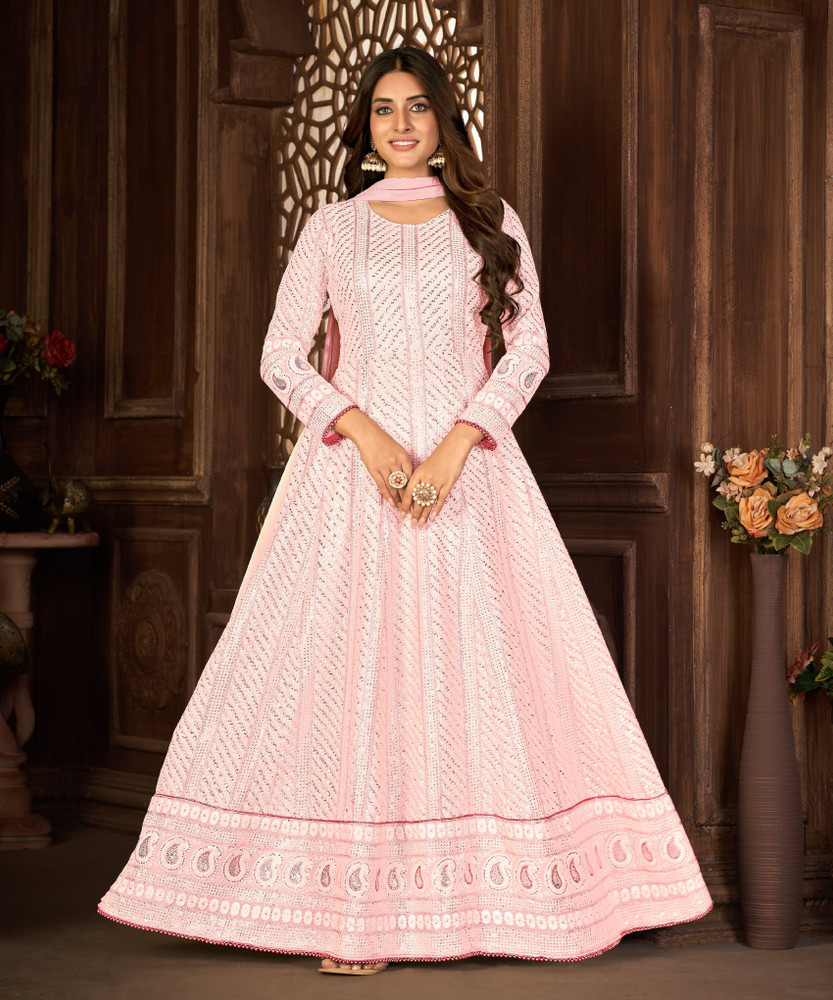 Designer anarkali suits flipkart discount