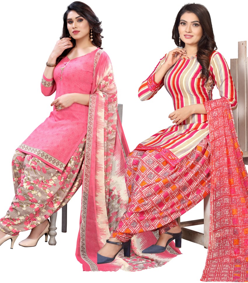 crepe fabric - summer friendly wardrobe of sarees, salwar suits