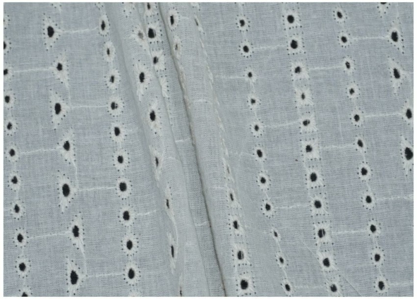 Cotton Blend Fabric White – Siyani Clothing India