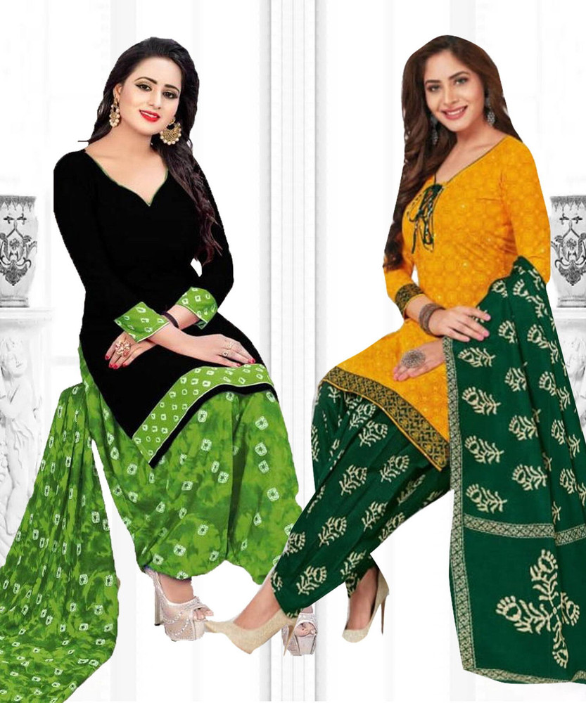 yashika Crepe Printed Salwar Suit Material Price in India - Buy yashika  Crepe Printed Salwar Suit Material online at Flipkart.com