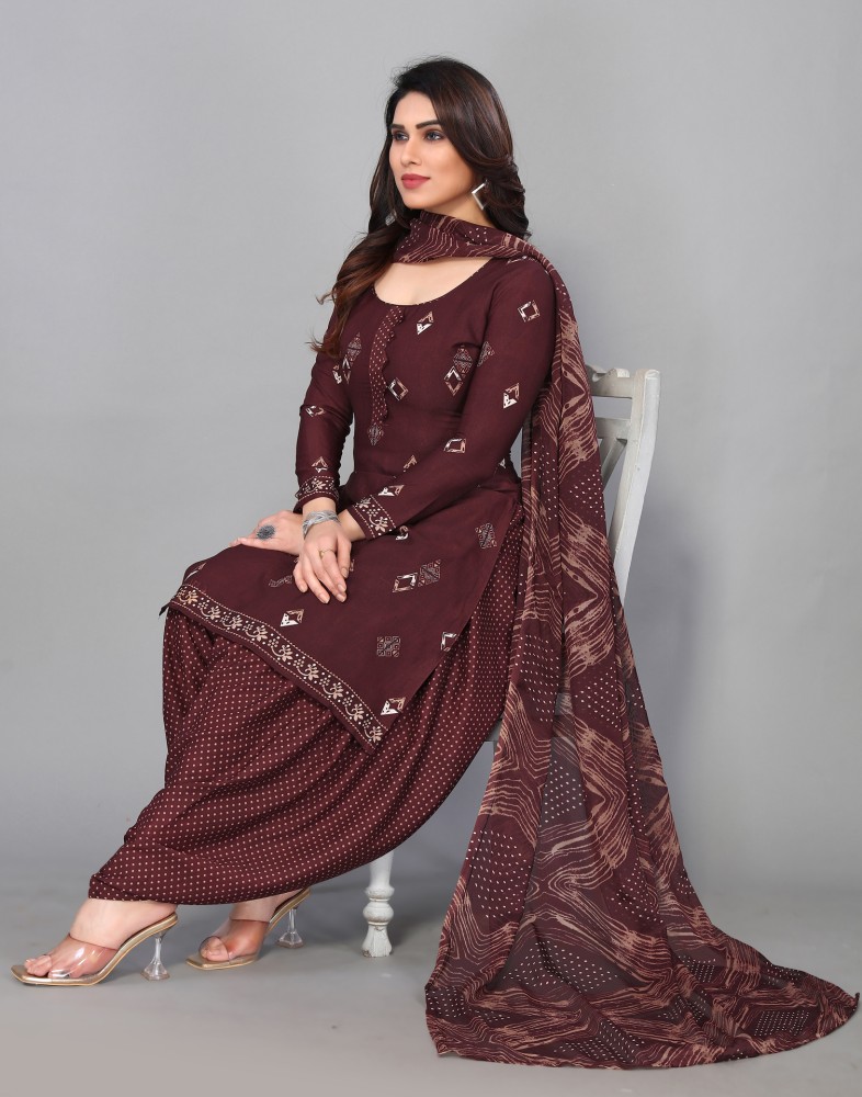 Cotton suits with hot sale cotton dupatta with price