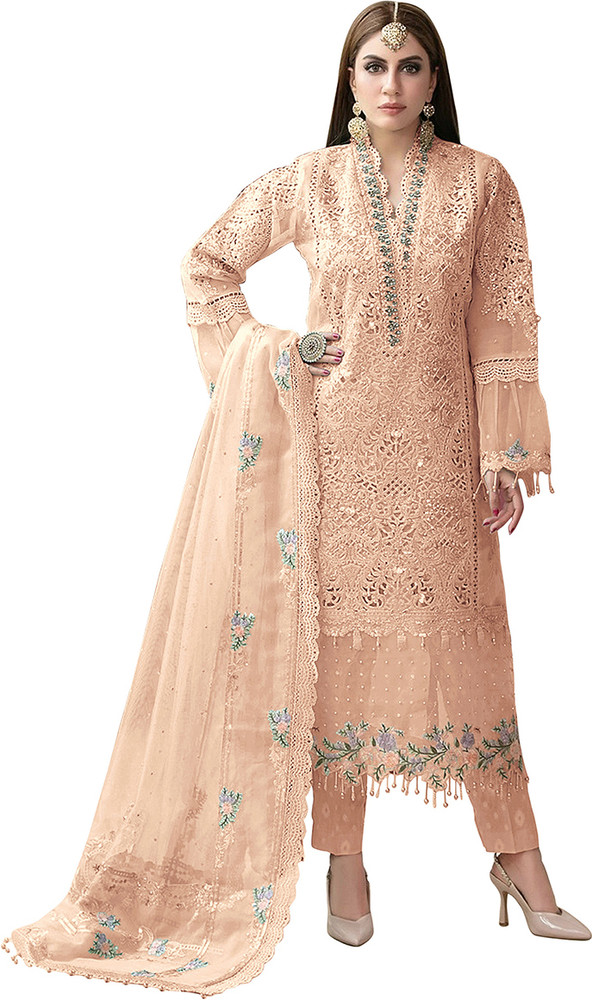 Designer salwar suits top flipkart