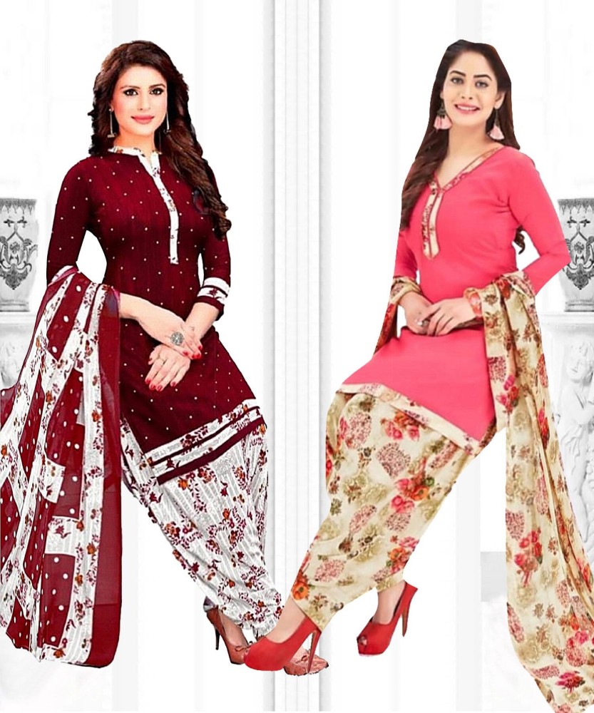 Cotton dress materials outlet online flipkart