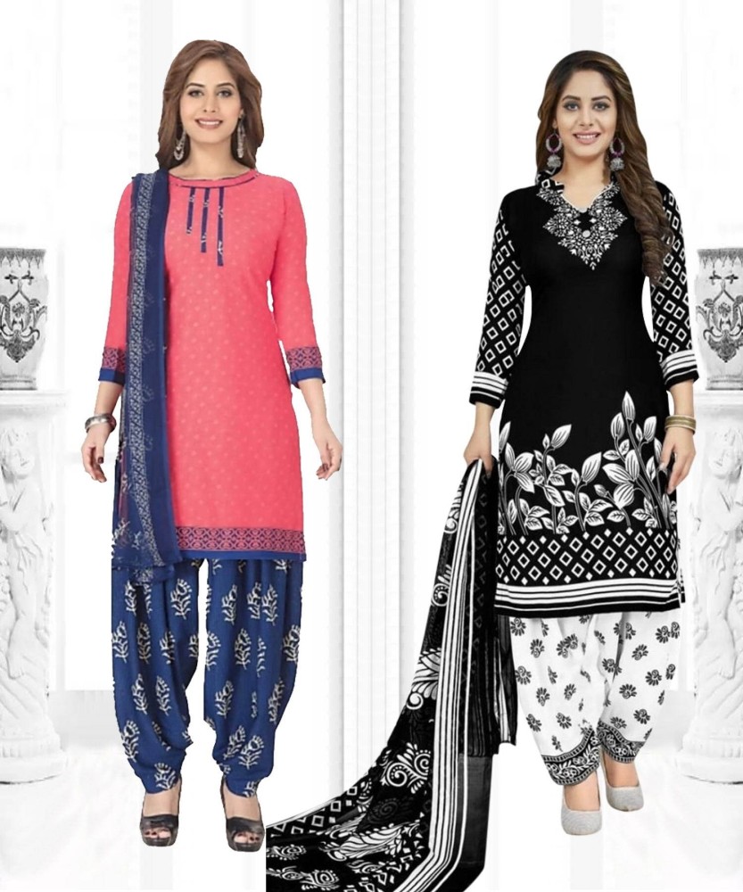 Flipkart women's dress material best sale