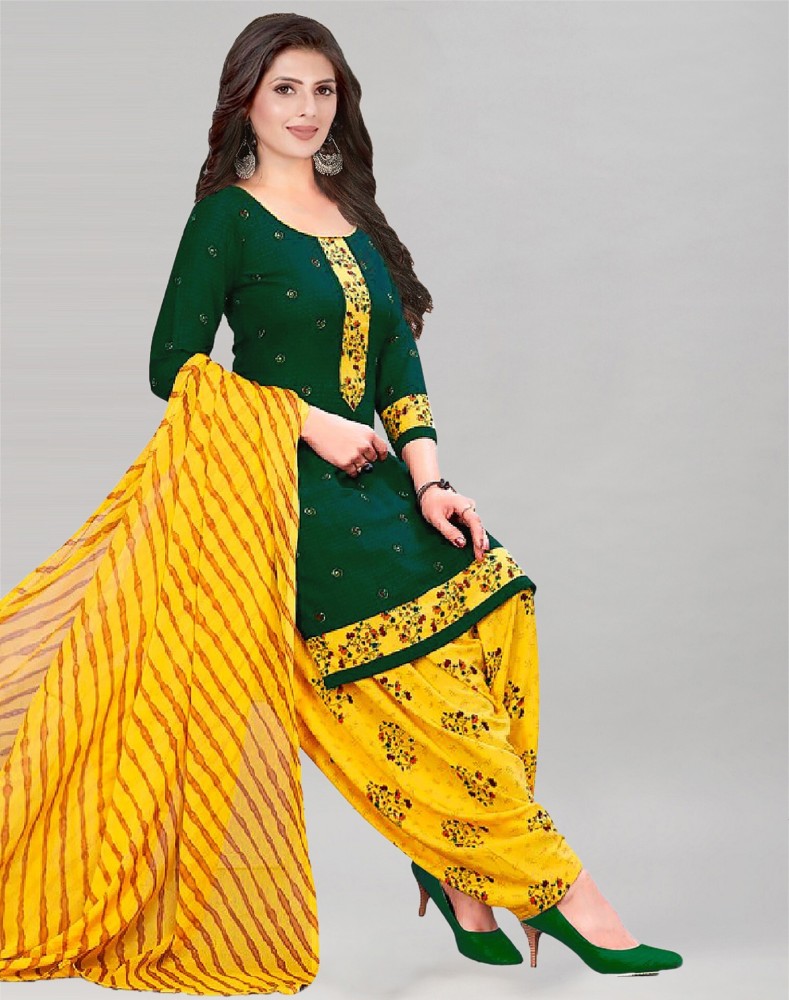 Samah Cotton Blend Printed Salwar Suit Material Price in India Buy Samah Cotton Blend Printed Salwar Suit Material online at Flipkart