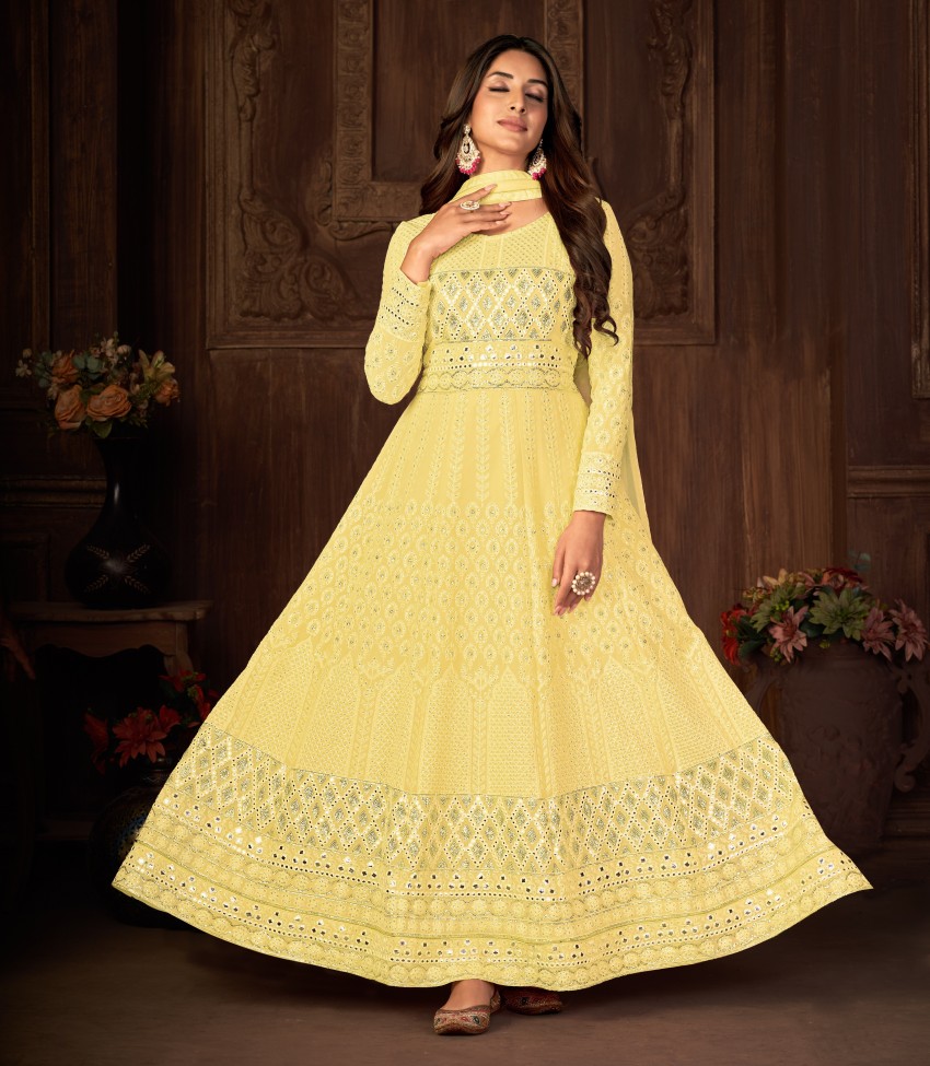 Designer gown in flipkart sale