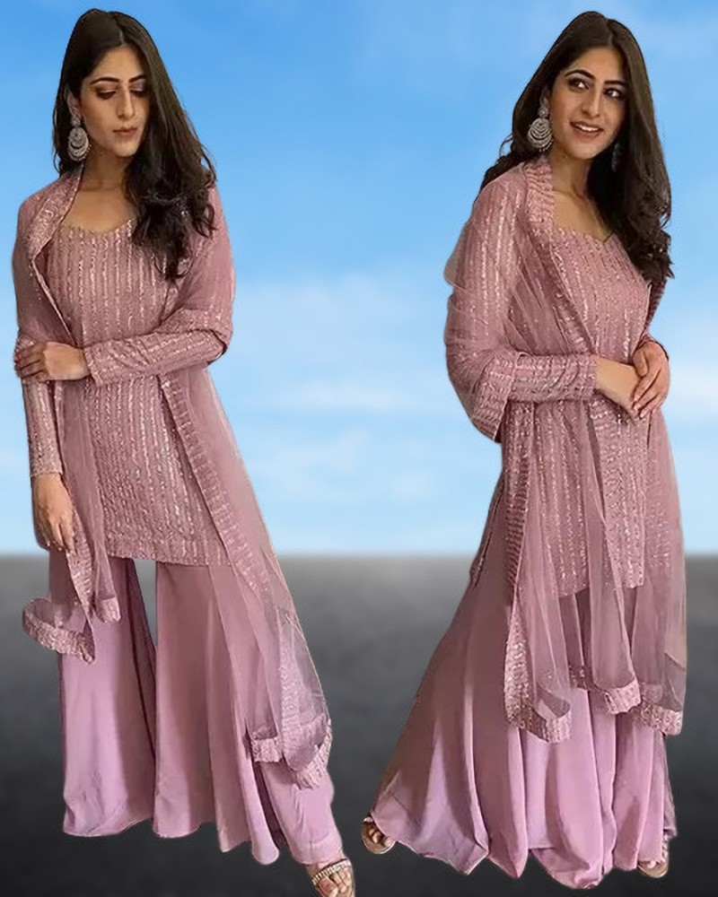 Semi stitched hot sale sharara online