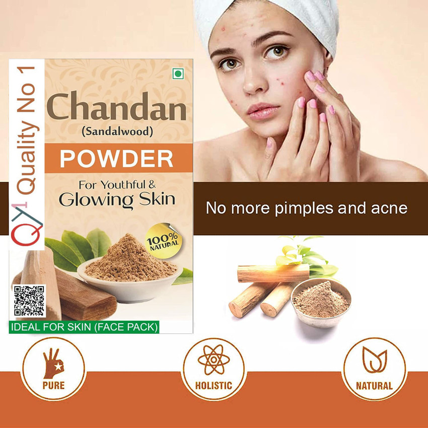 White chandan powder price on sale