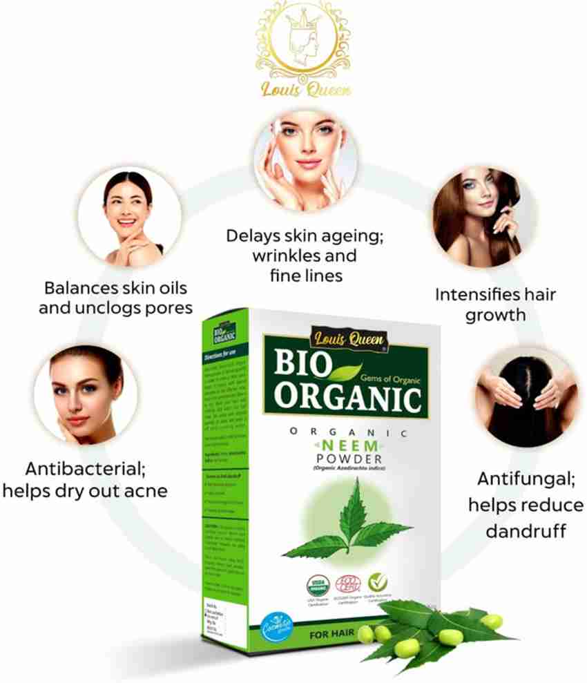 Queens Henna ナチュラル 4パックセット 生臭く 各100g