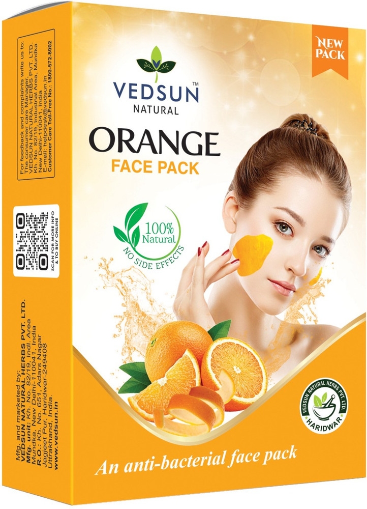 Orange outlet face pack