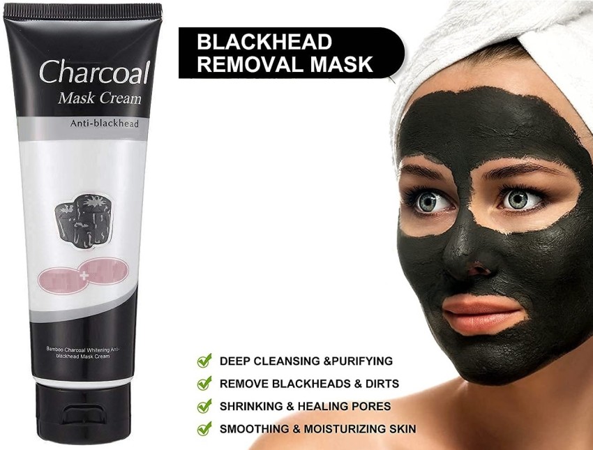 BLUEMERMAID Activated Charcoal tube Face Mask Skincare Dark Spot