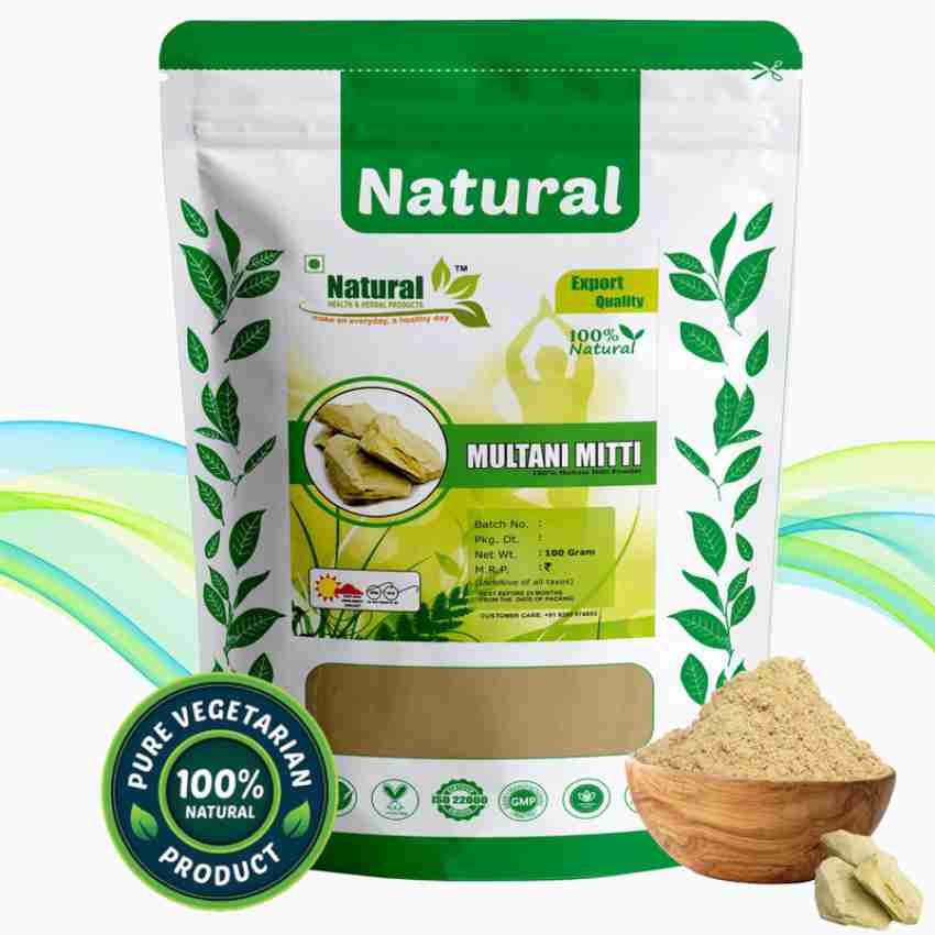 Natural Health and Herbal Products Even Skin Tone Multani Mitti