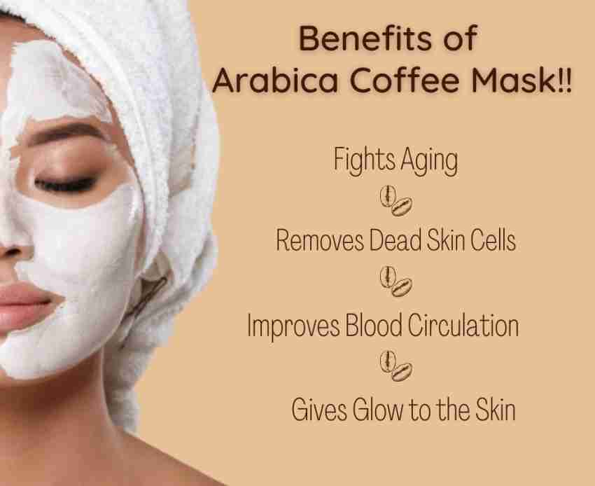 Nature Vedic Skin Brightening Arabica Coffee Mask with Chocolate