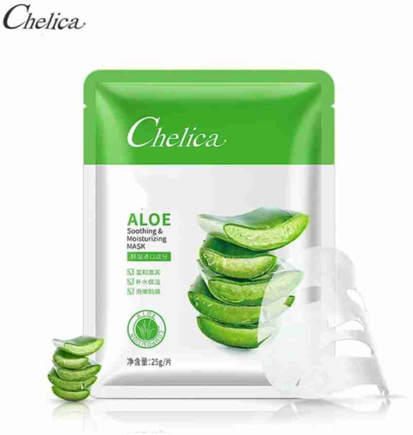 CHELICA Skin Brightening ALOE VERA FACE MASK PACK OF 1 Price in