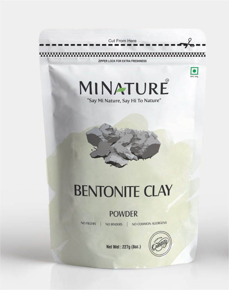 mi nature natural bentonite clay powder for face pack - Price in