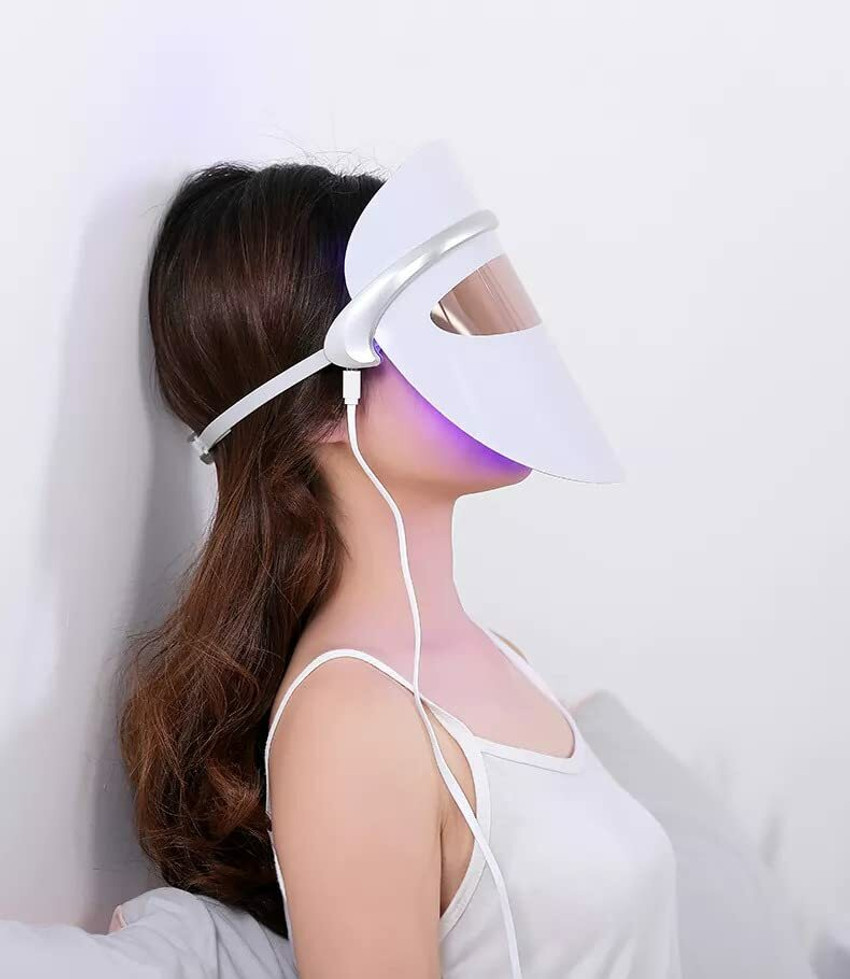 SEMINO LED Mask Light Therapy for Beauty Advanced DIY Light Facial Application for home Face Shaping Mask Price in India Buy SEMINO LED Mask Light Therapy for Beauty Advanced DIY Light