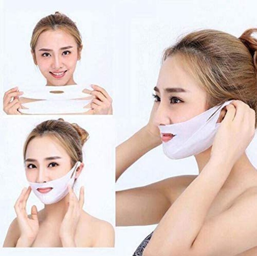 LEXOTHO Face slim bandage face shaper mask for women chin cheek V-line face  lifting belt Face Shaping Mask Price in India - Buy LEXOTHO Face slim  bandage face shaper mask for women