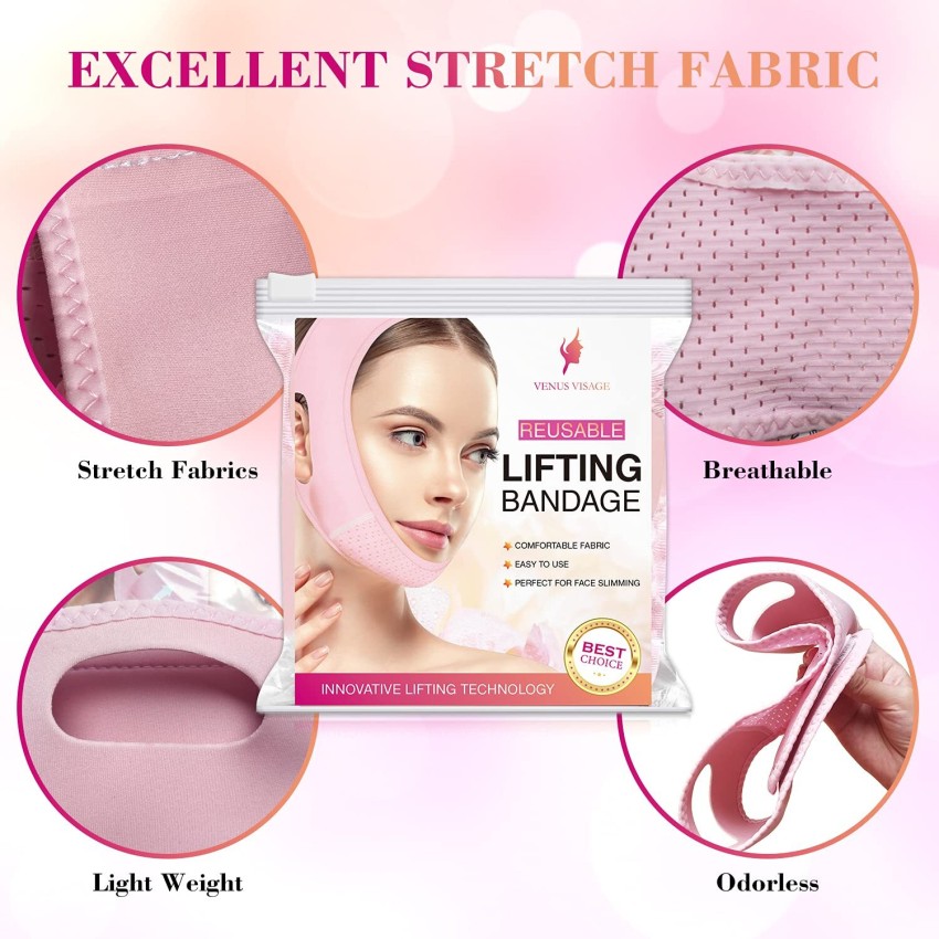 Buy Wholesale China Cotton Cloth Face Slimming Strap Face Lift Double Chin  Reducer Band V Line Face Lifting Bandage Sleep Wear & Cotton Cloth Face  Slimming Strap Face Lift at USD 12