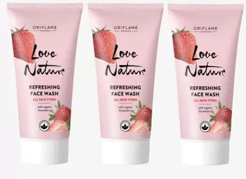 Love nature face sales wash