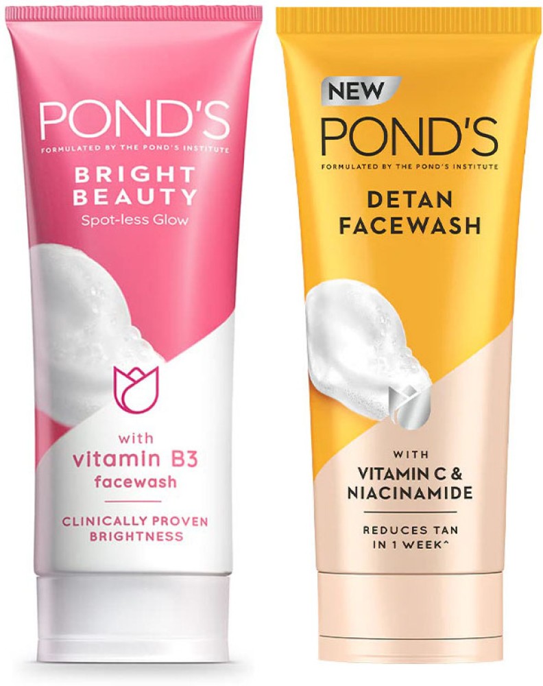 Buy Pond's Bright Beauty Spot Less Glow Face Wash Online in India