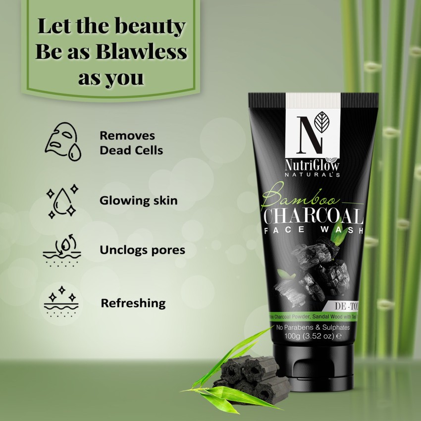 Anti Pollution Face Wash Bamboo Charcoal 100g