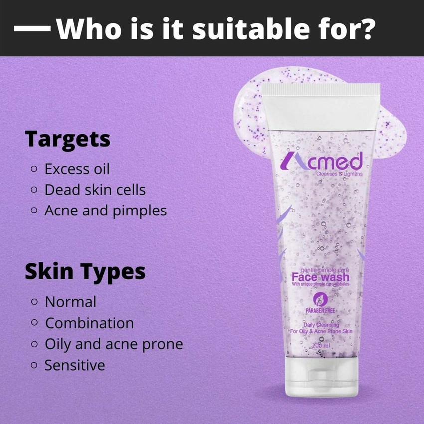 Acmed face wash hotsell