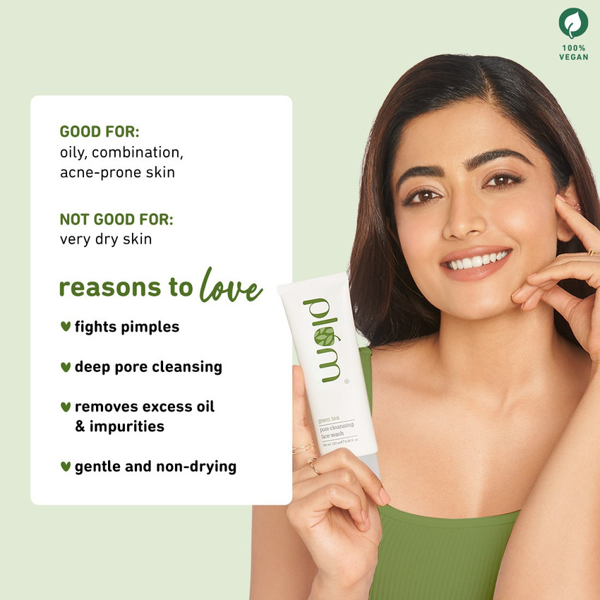 Plum Green Tea Pore Cleansing Oily Skin Bright Clear Skin