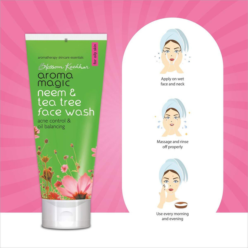 Aroma magic neem and tea tree outlet face wash