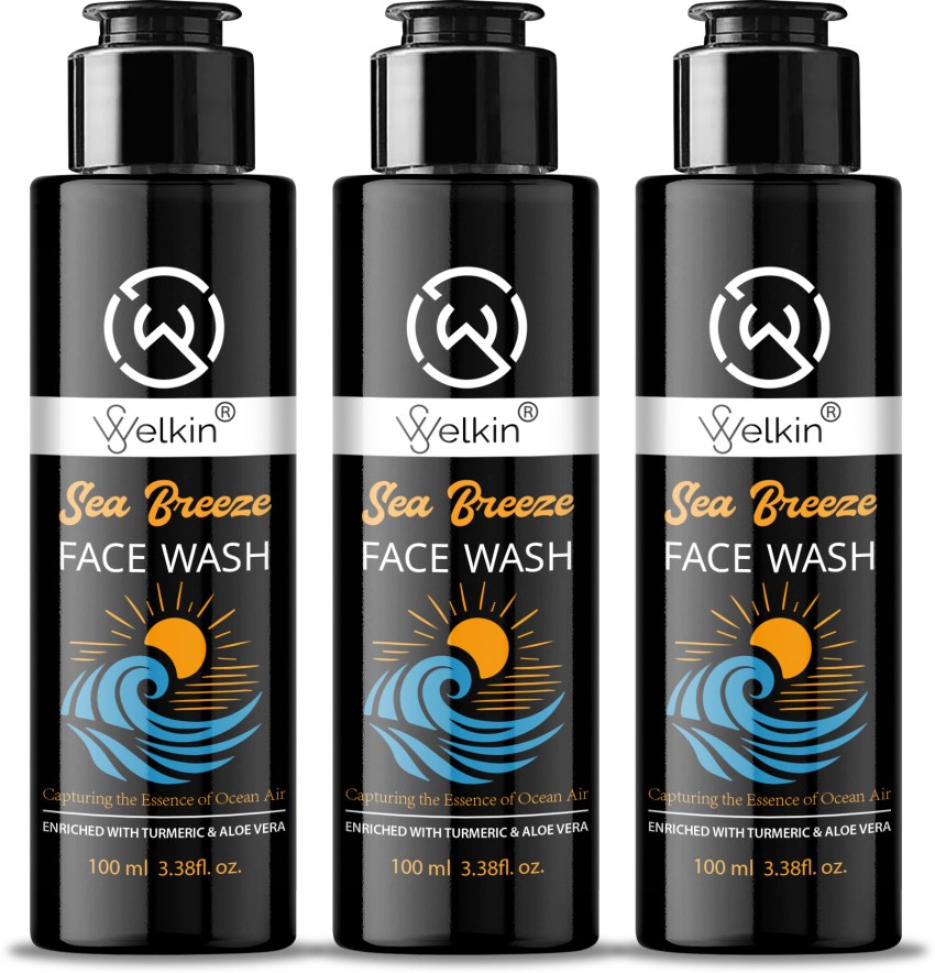 WELKIN Sea Breez Gentlemen's Grooming Prime Cleanse daily Detox Powerful  Performing up to Clean SLS & Paraben Free Face Wash - Price in India, Buy  WELKIN Sea Breez Gentlemen's Grooming Prime Cleanse