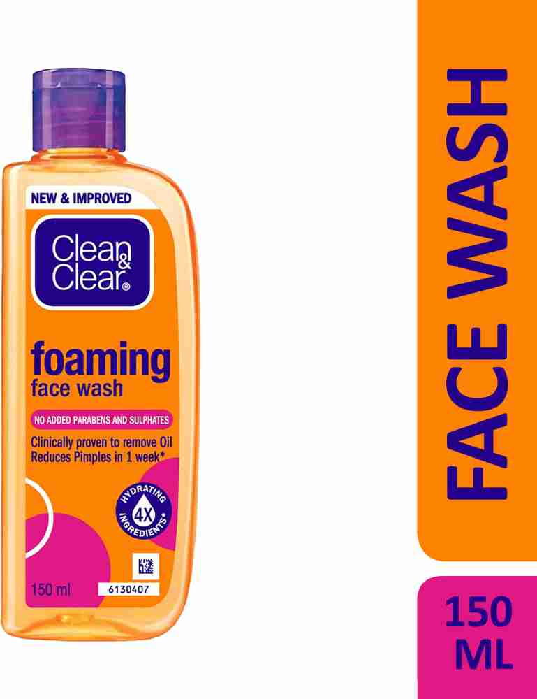 Clean & Clear FOAMING FACE WASH 150ml(S.K2) Face Wash - Price in India, Buy Clean  & Clear FOAMING FACE WASH 150ml(S.K2) Face Wash Online In India, Reviews,  Ratings & Features