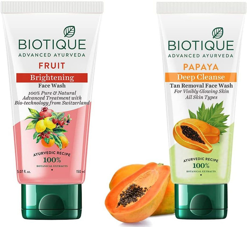 Biotique face wash papaya discount