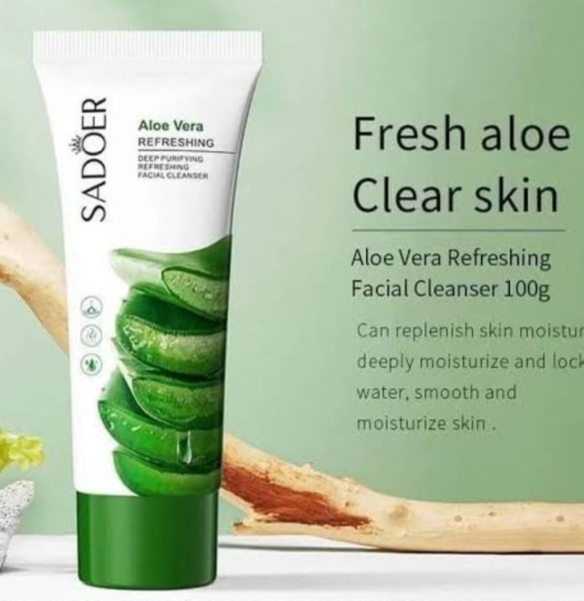 SADOER Aloe Vera Exfoliating Gel Peeling Dead Skin Remover 保湿靓