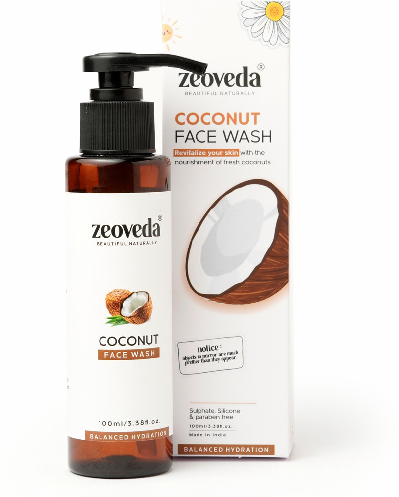 ZEOVEDA Coconut Deep Face Cleansing Unisex All Skin Types Face Wash Price in India Buy ZEOVEDA Coconut Deep Face Cleansing Unisex All Skin Types Face